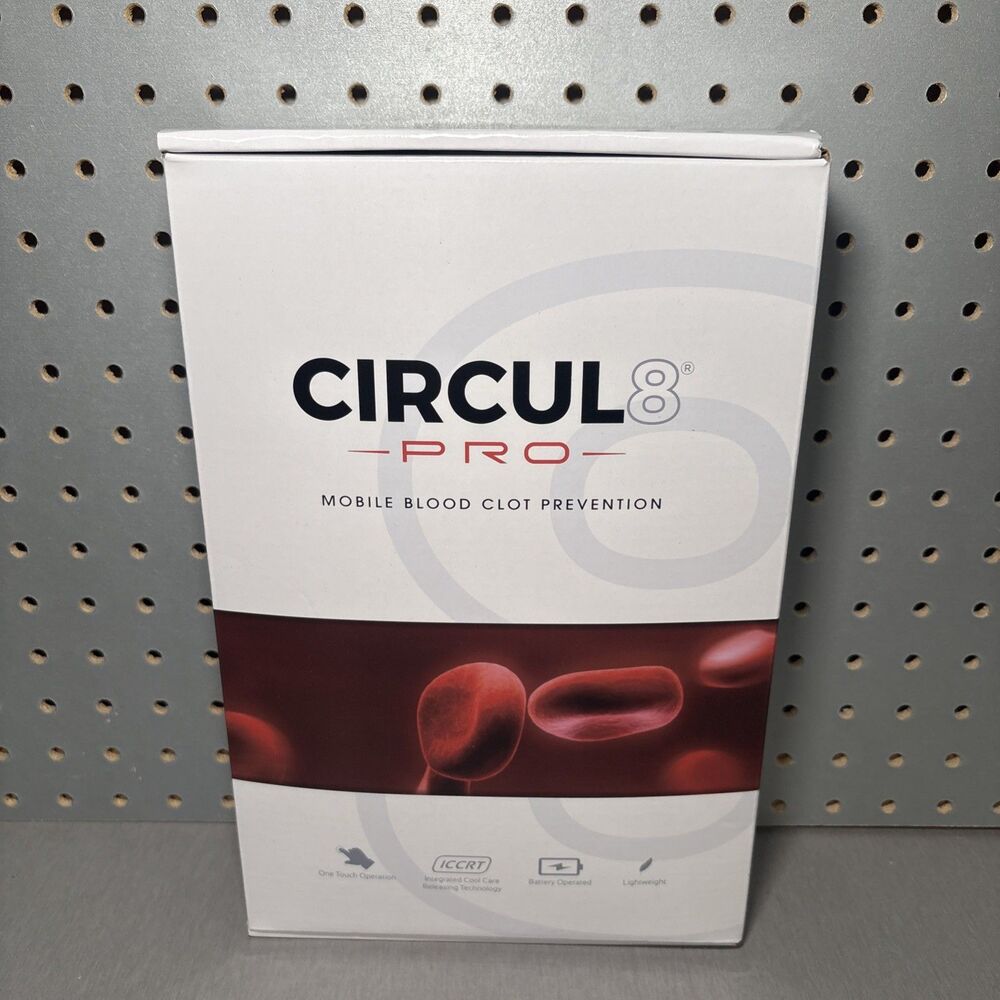 CIRCUL 8 PRO Mobile Blood Clot Portable Prevention Compression New Open Box